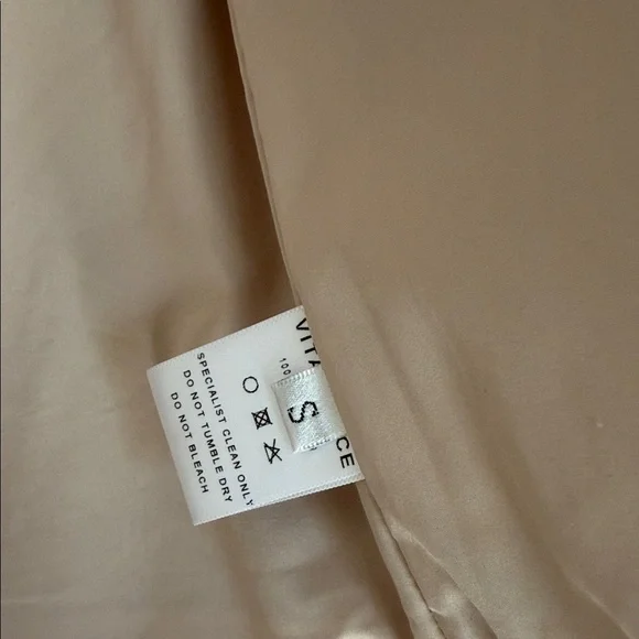 Vita Grace Women's Taupe Faux Fur Teddy Jacket - Plush Short Coat - Picture 4 of 6